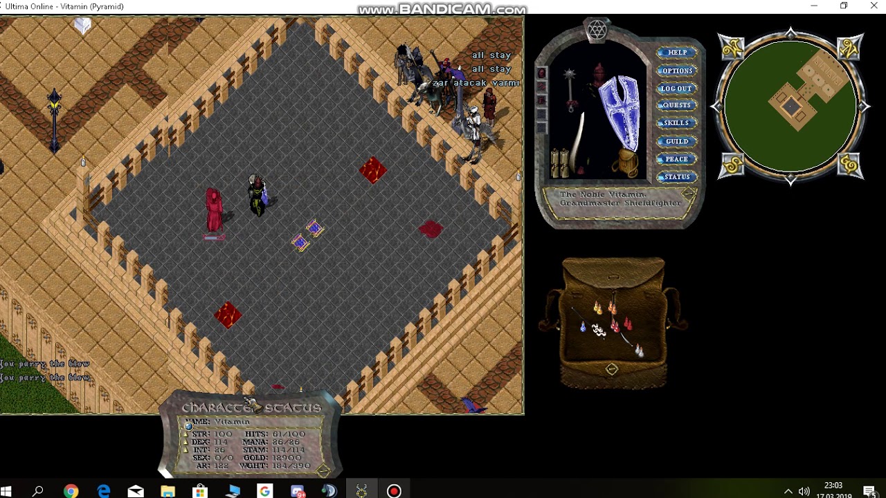 Pyramid UO Vitamin vs Selin Evlilerde Sever (Loot'lu 1 VS 1)