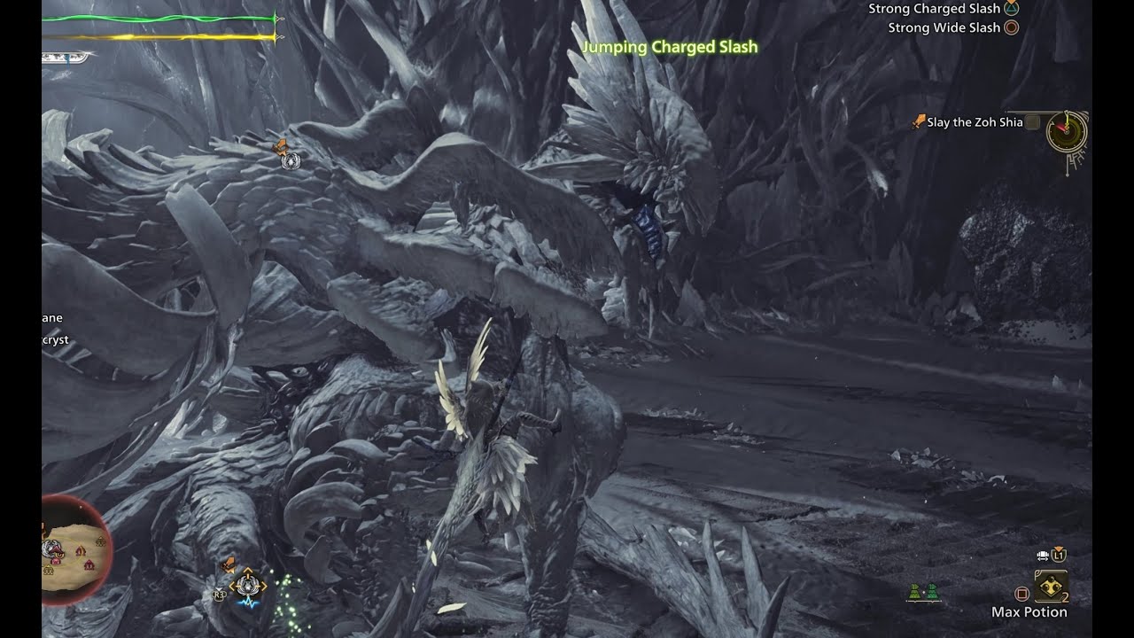 MHWild - Zoh Shia - GS SOLO (Slow run)
