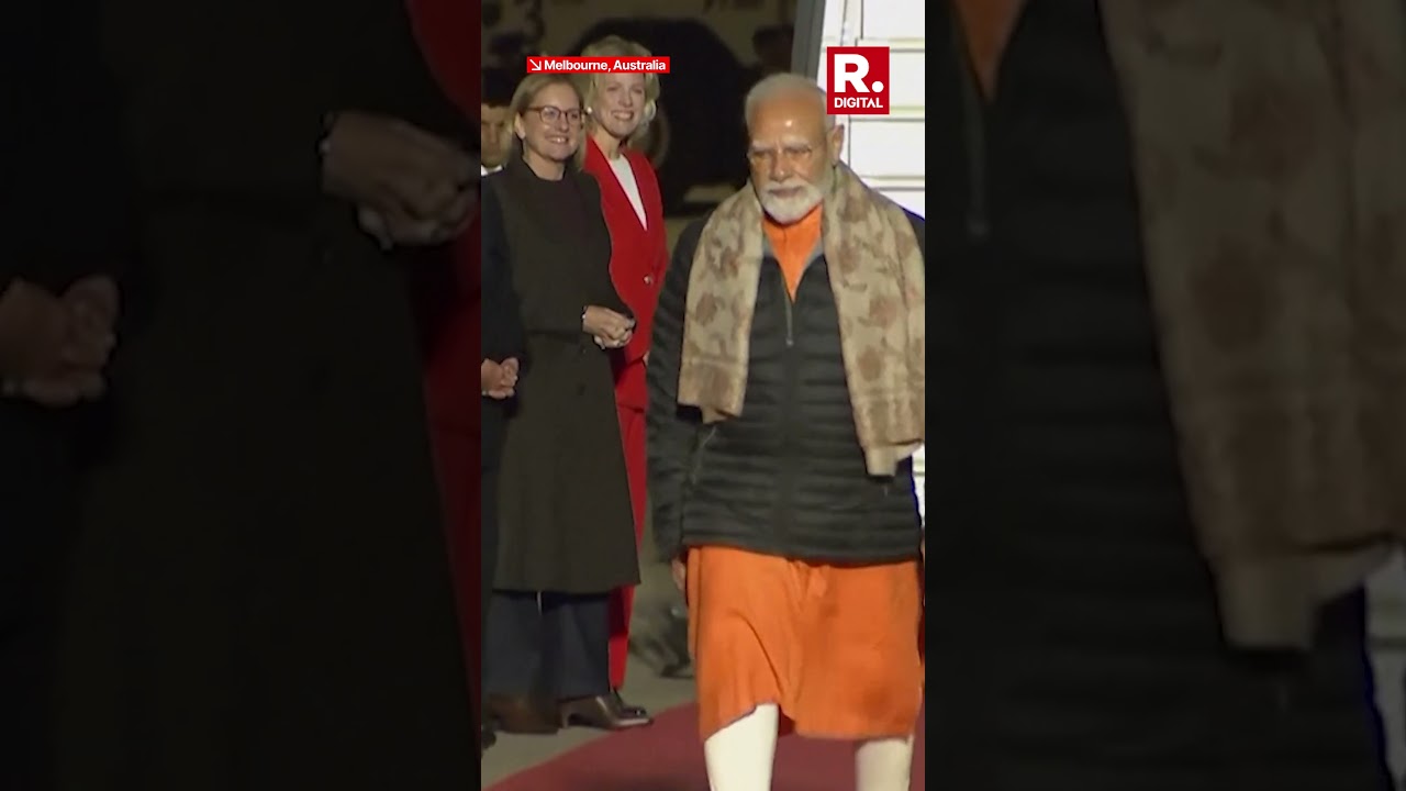 PM Modi Arrives in Melbourne for Annual Summit