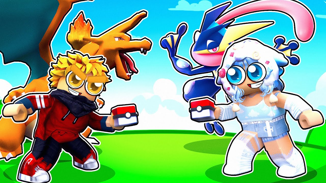 VIRAMOS TREINADORES POKÉMON NO ROBLOX