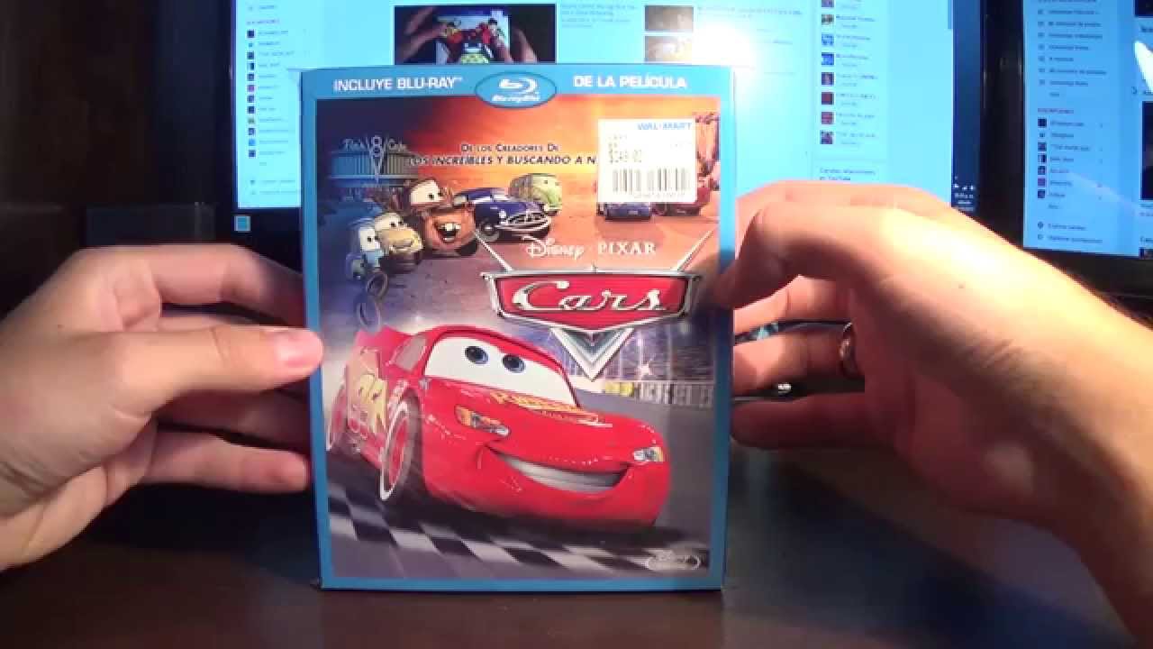Cars Blu-ray Unboxing