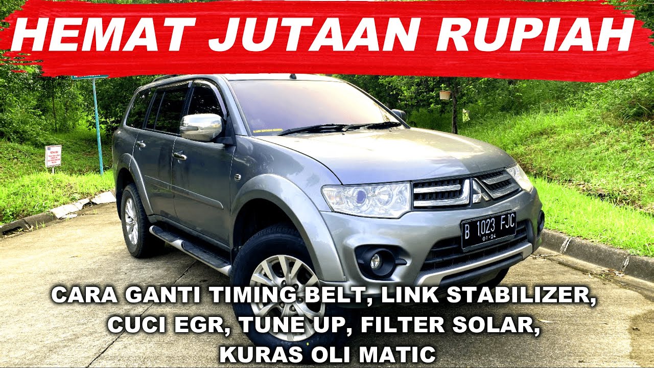 MOBIL UDAH 200.000 KM, HARUS SERVIS APA AJA ? | MITSUBISHI PAJERO SPORT
