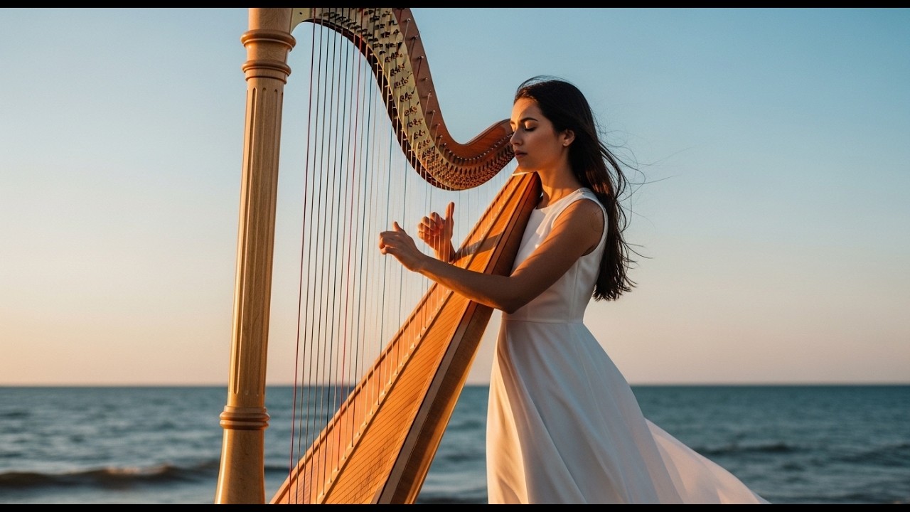 Música de Arpa Relajante 🕊️ Sonidos Suaves para Meditar, Dormir y Relajarse