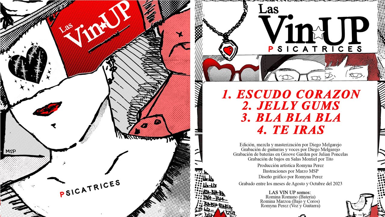 Las Vin Up - Psicatrices Full Album (2023)