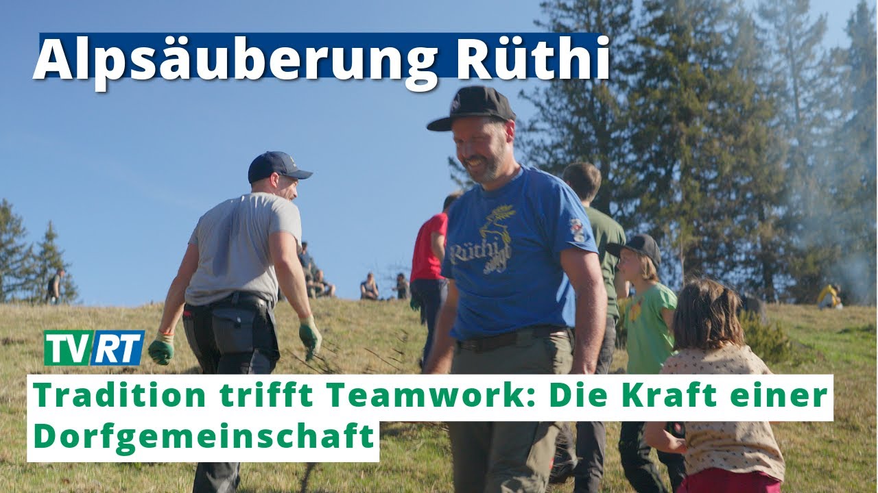 Ein Dorf packt an: Die beeindruckende Albsäuberung in Rüthi 2025