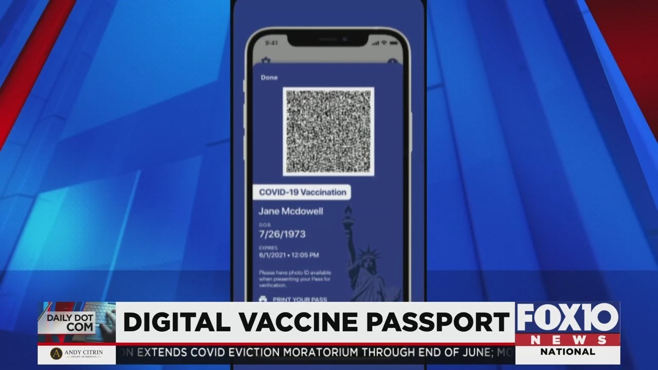 Digital vaccine passport