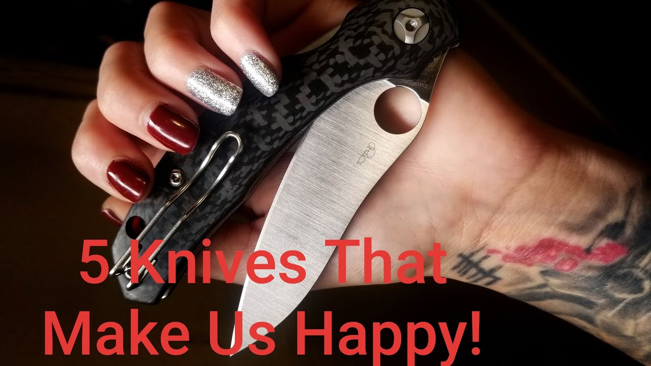 5 Knives That Make Us Happy! (Cedric & Ada response)