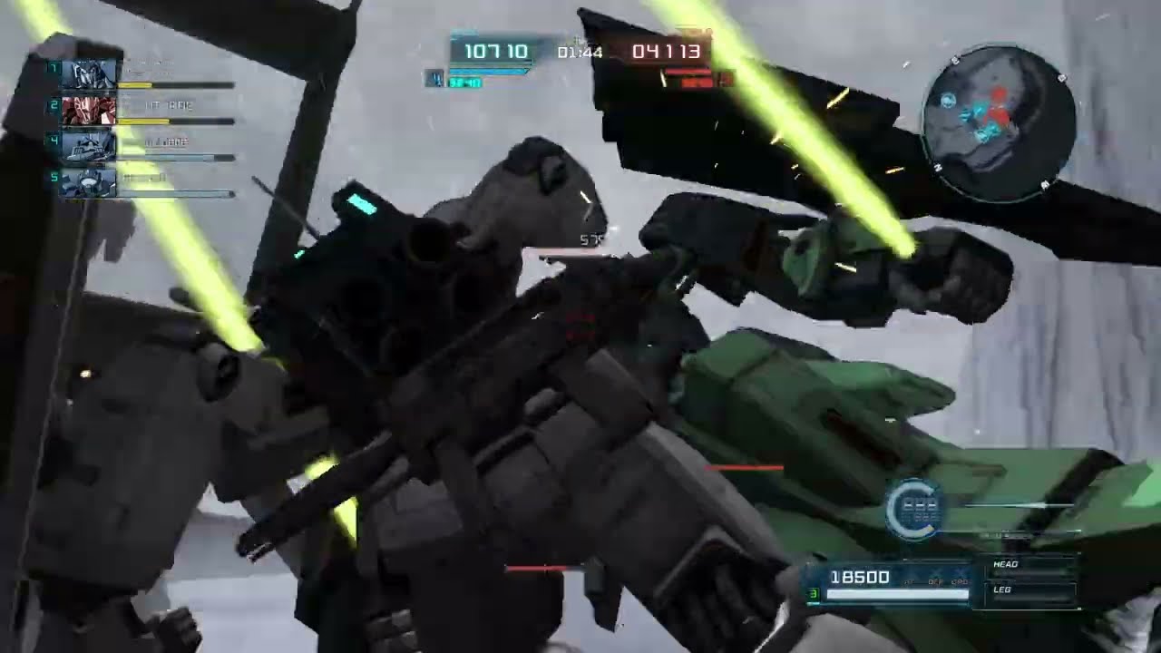 【Steam版】バトオペ2 フルボッコ 066 ダブル ジムⅡ