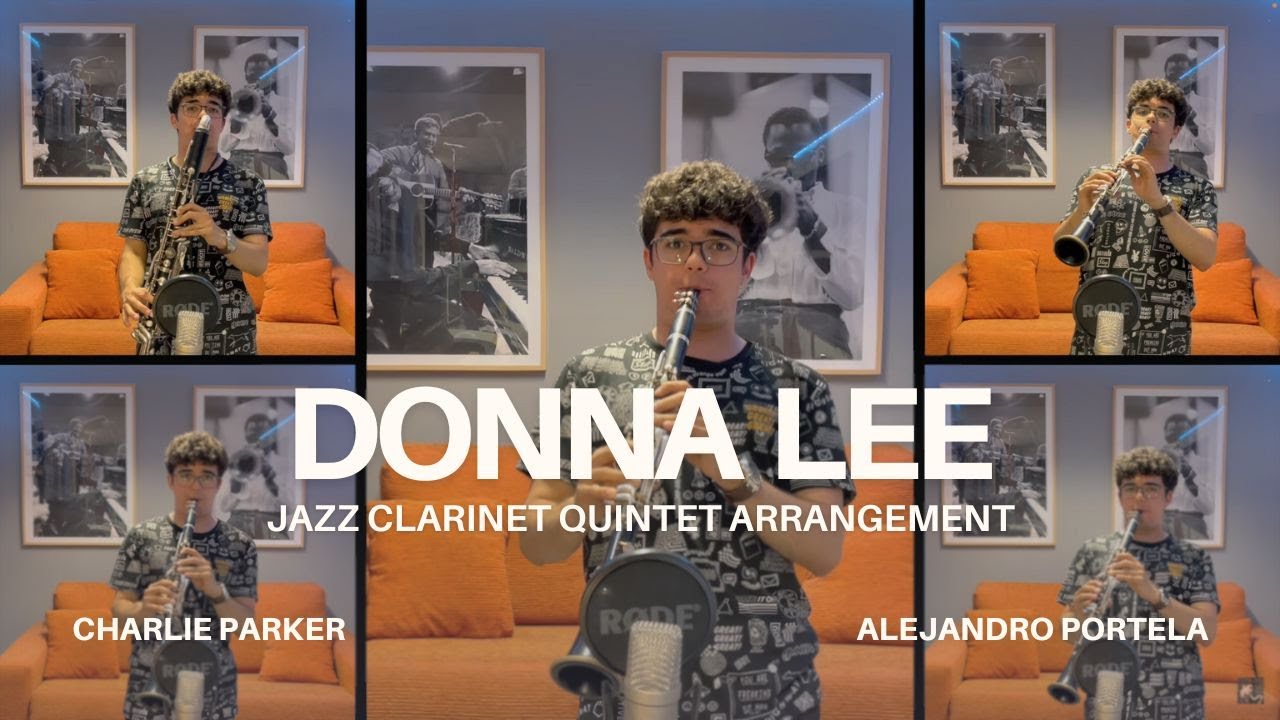 Charlie Parker’s “Donna Lee” for 5 Clarinets | Jazz Arrangement