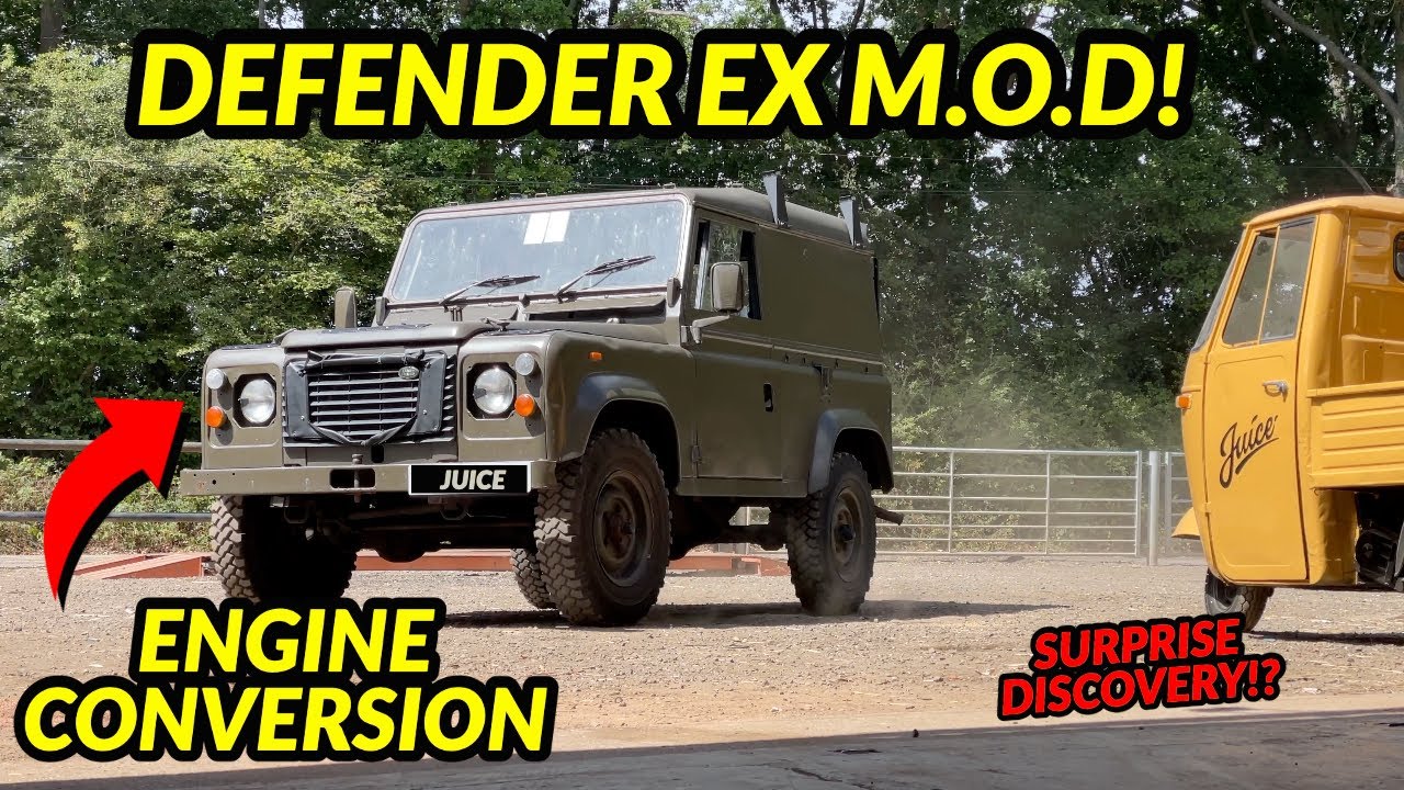 Переделка Land Rover Defender Ex ARMY MOD
