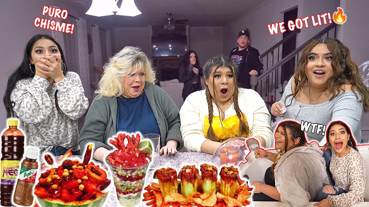 EATING BOMB AF MEXICAN ANTOJITOS WHILE SPILLING PURO CHISME!!