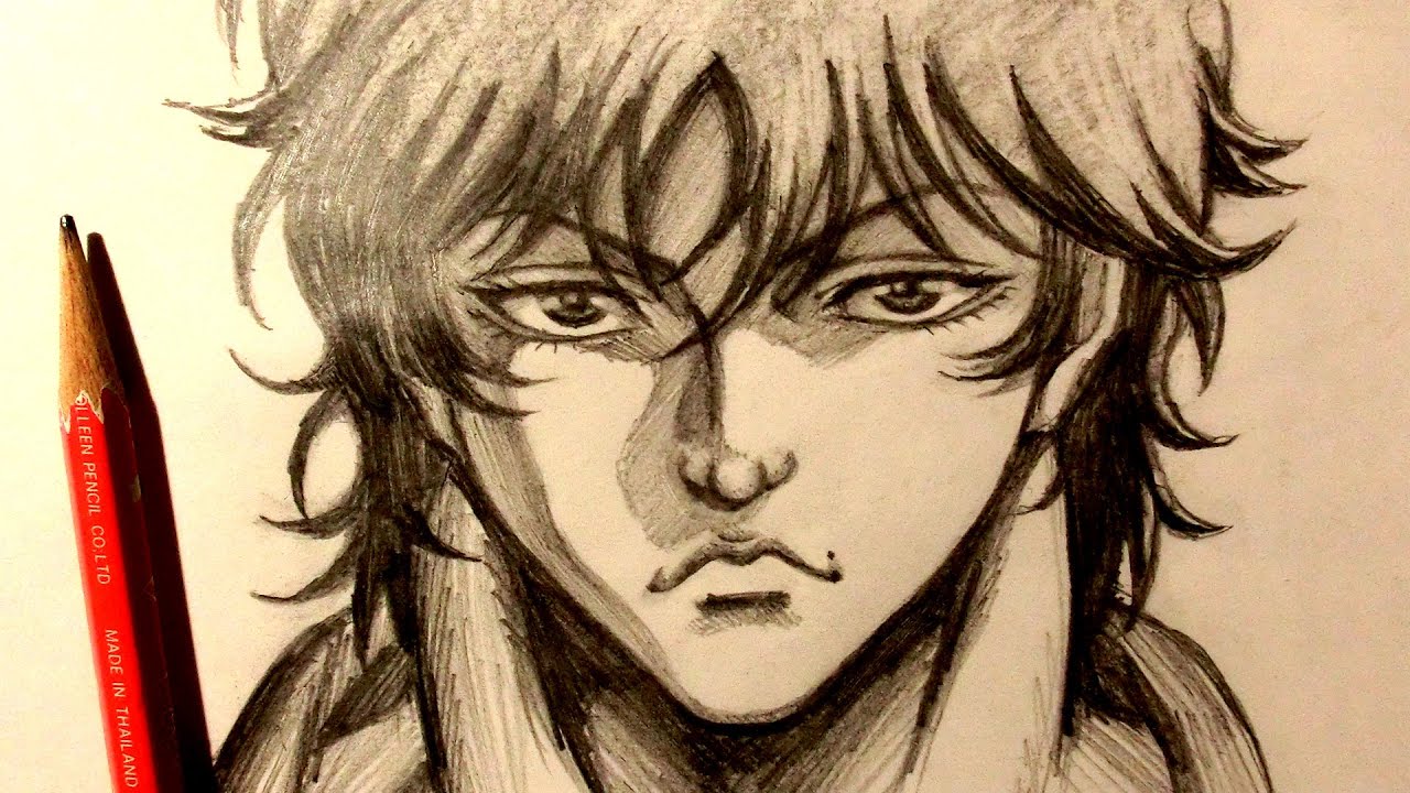 ASMR | Pencil Drawing 147 | Baki Hanma (Request)