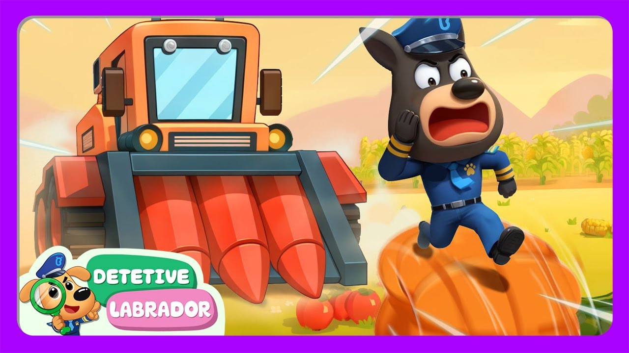 Acidentes Acontecem! Um Dia na Fazenda 🐣 Historinha Engraçada 📗 NOVO Episódio do Detetive Labrador 🔍