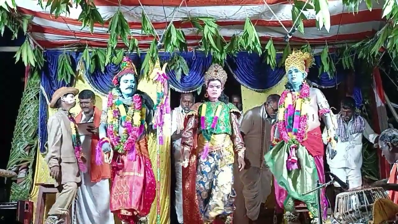 Shree brahmamgari naatakam | Brahma and Vishnu devudu | papagal village