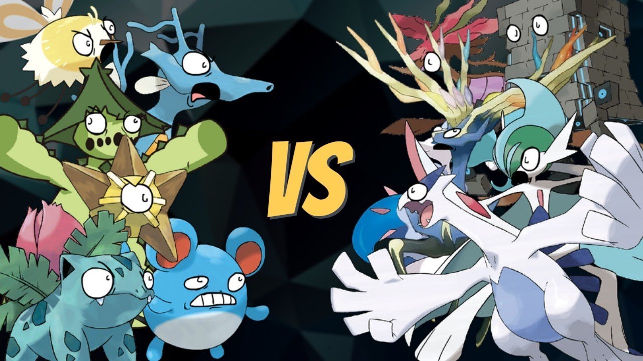 Totally RANDOM Pokemon Team vs UBERS | Part 1