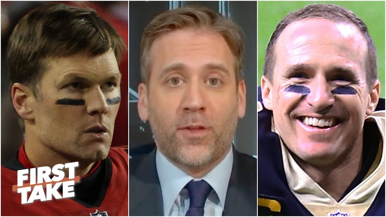 Max predicts Tom Brady will lose to Drew Brees and the Saints | First Take