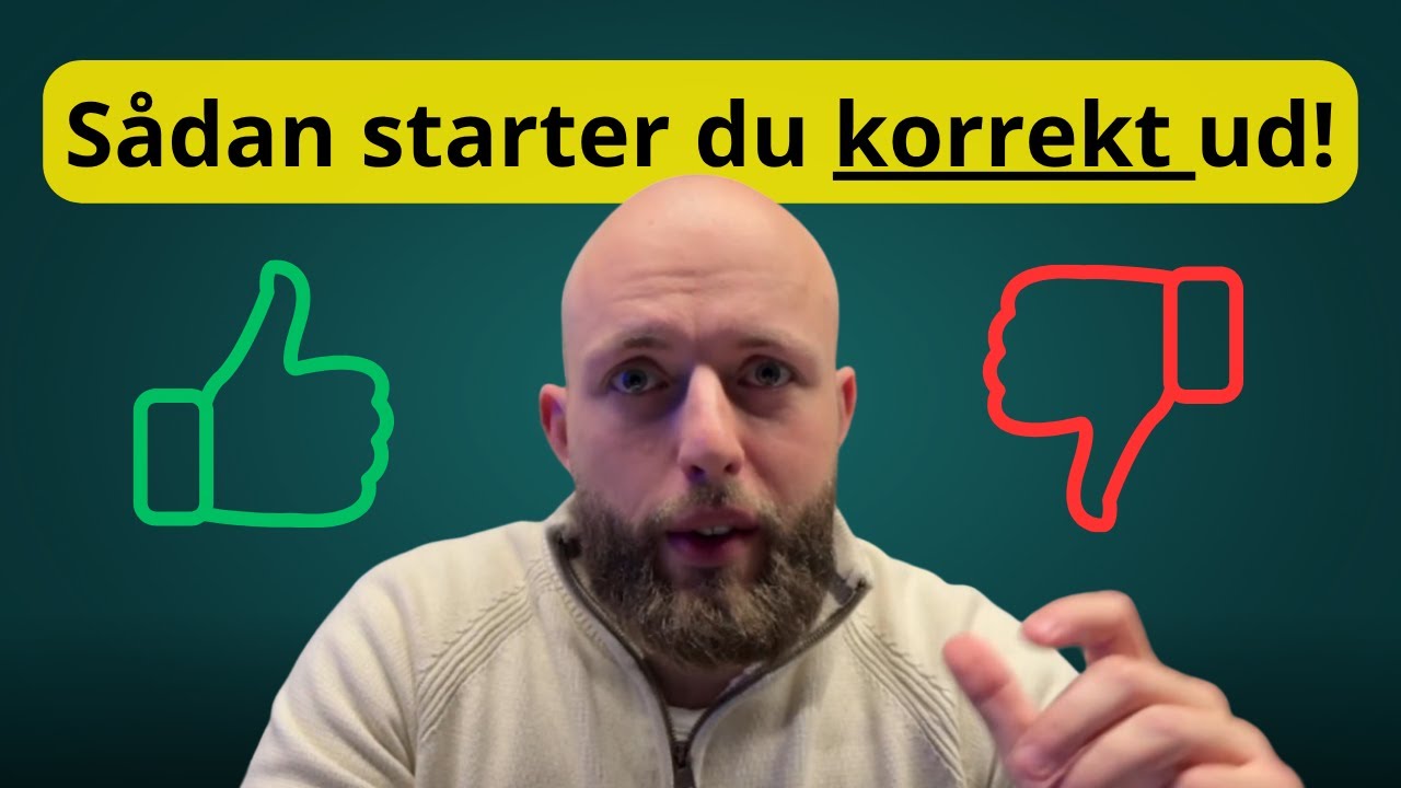 S&aring;dan l&aelig;gger du den RIGTIGE plan f&oslash;r du k&oslash;ber din f&oslash;rste ejendom