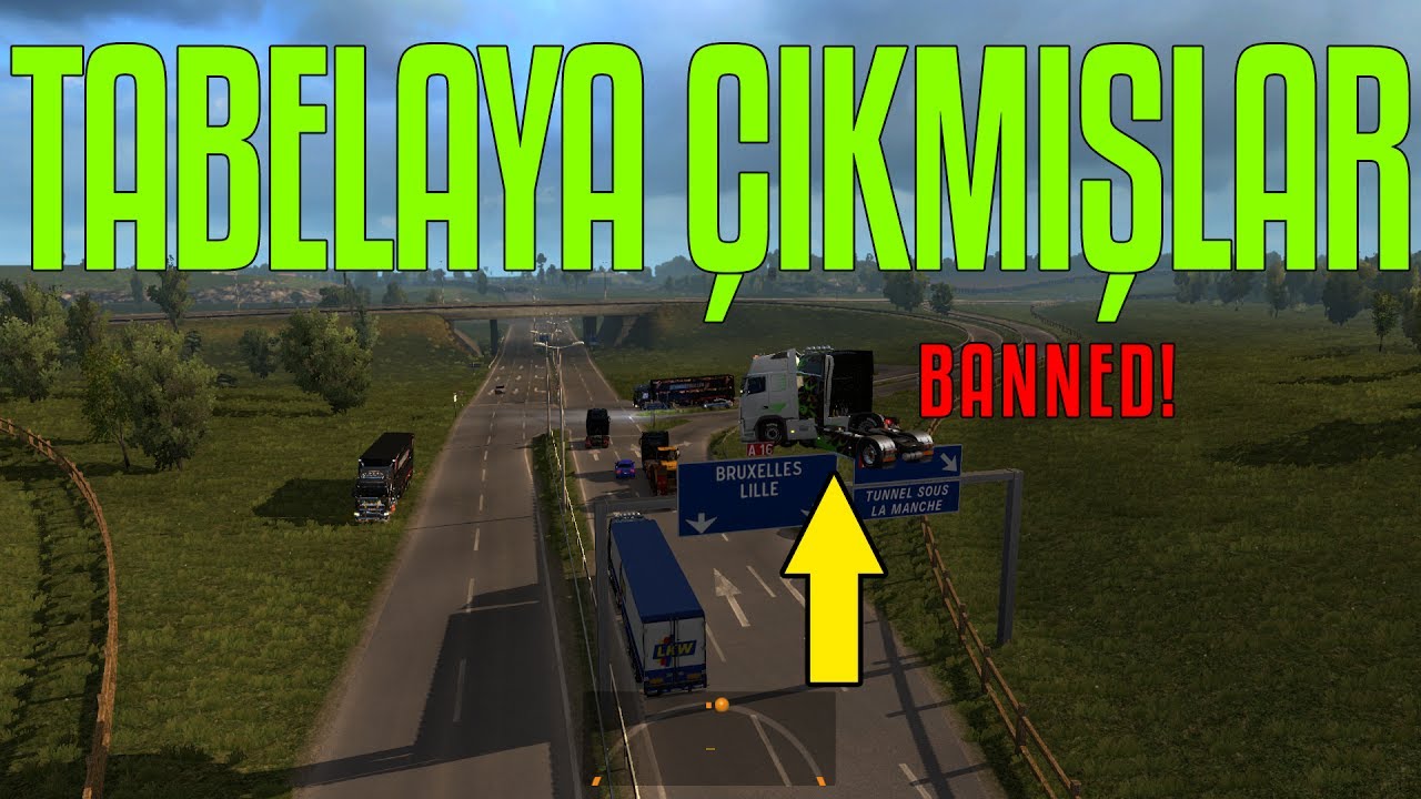 İKİ DELİ TABELAYA ÇIKMIŞ OHA!!! | Adminlik #131 | ETS2MP