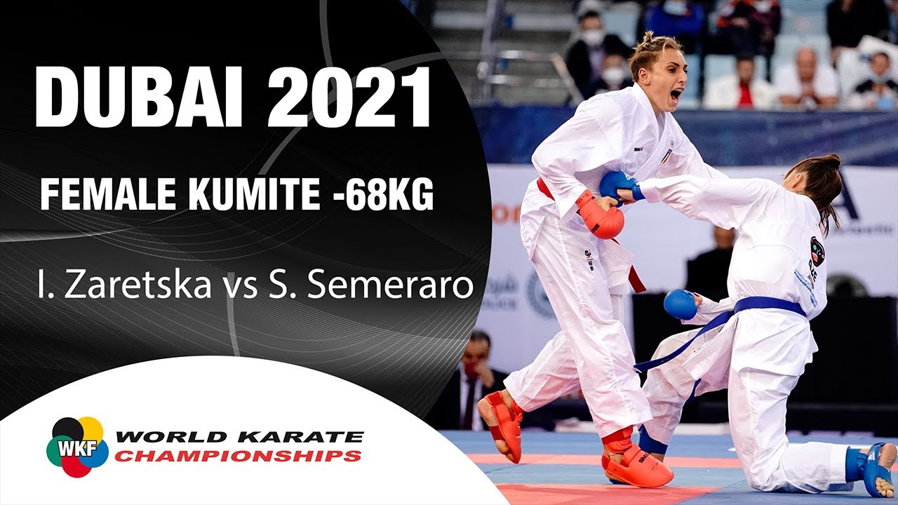 GOLD MEDAL. I. Zaretstka vs S. Semeraro - 2021 World Championships | WORLD KARATE FEDERATION