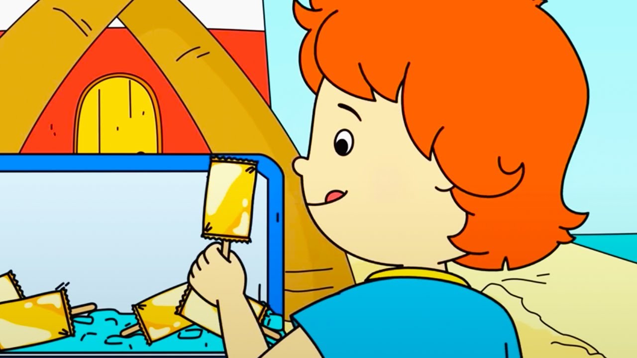 カイユー | ゴールドアイスクリーム | 面白い漫画 | キッズ漫画 | ケイルー | Caillou