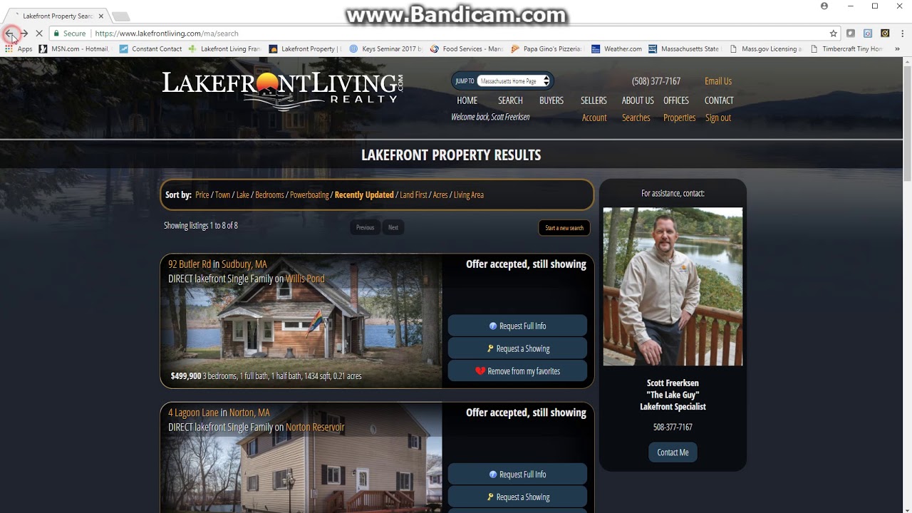 LakefrontLiving.com Map Search Tutorial
