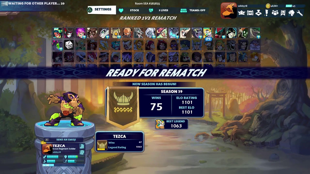 Brawlhalla livestream