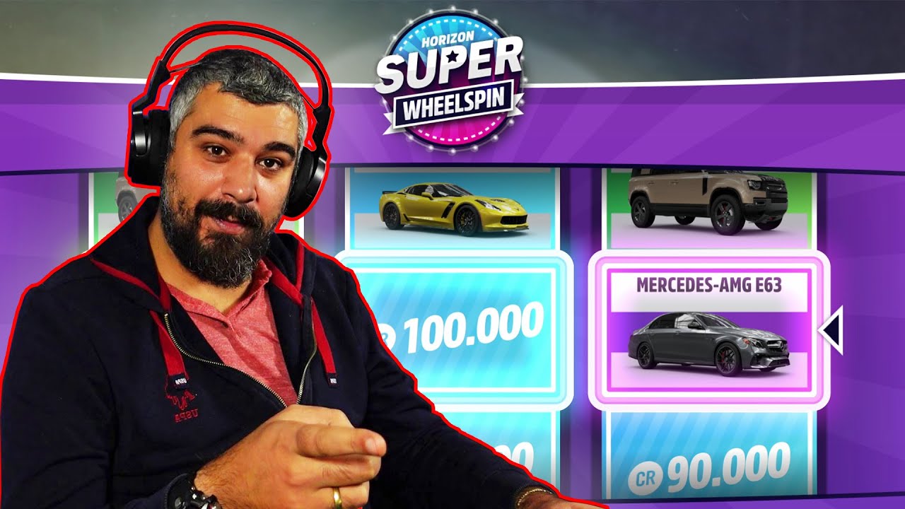 47 Süper Şans Çarkı Çevirip Çıkan Tüm Arabaları Hediye Ettim | FH5