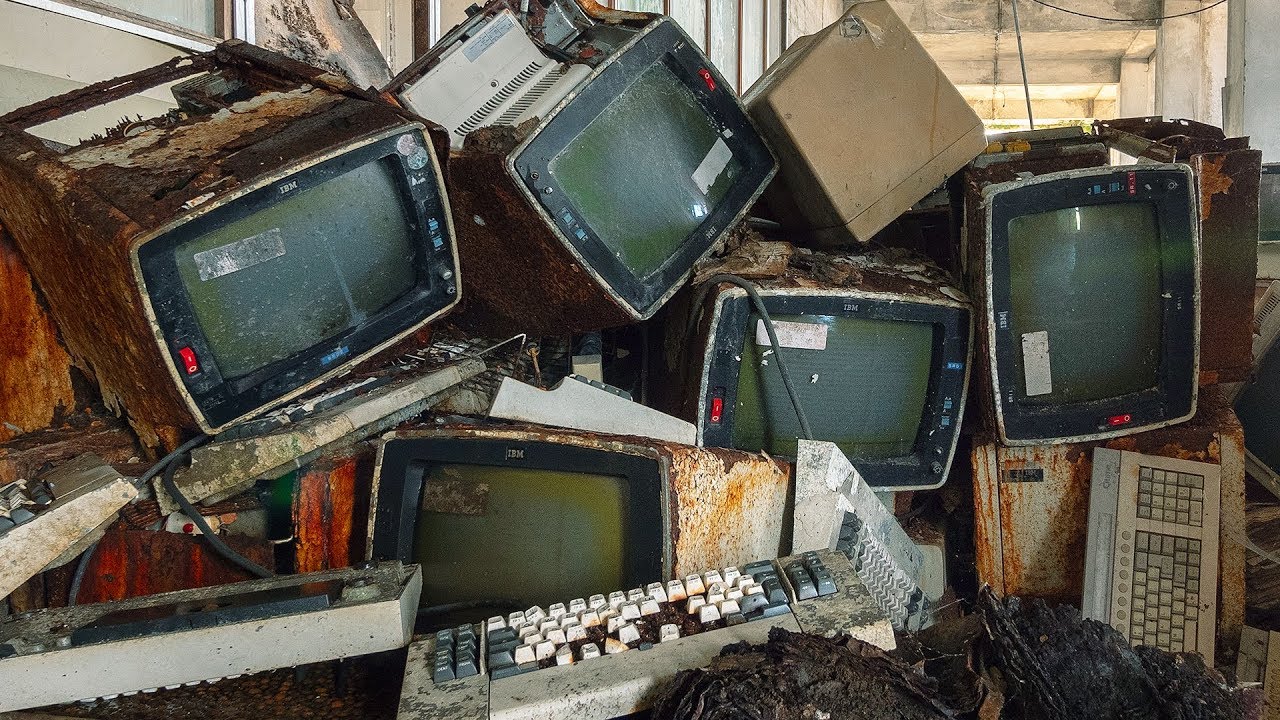 Beauty In Decay: Found GIANT Abandoned Factory With Computers Left Behind | Episode 2