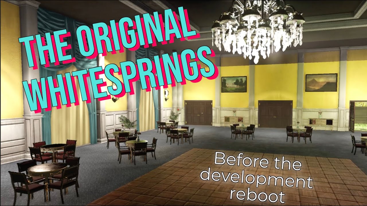 Fallout 76 - The Whitesprings before public release (cut content)