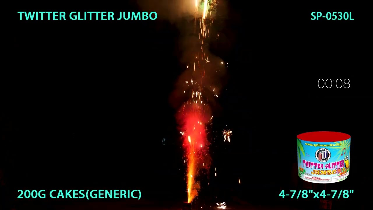 TWITTER GLITTER JUMBO SP-0530L