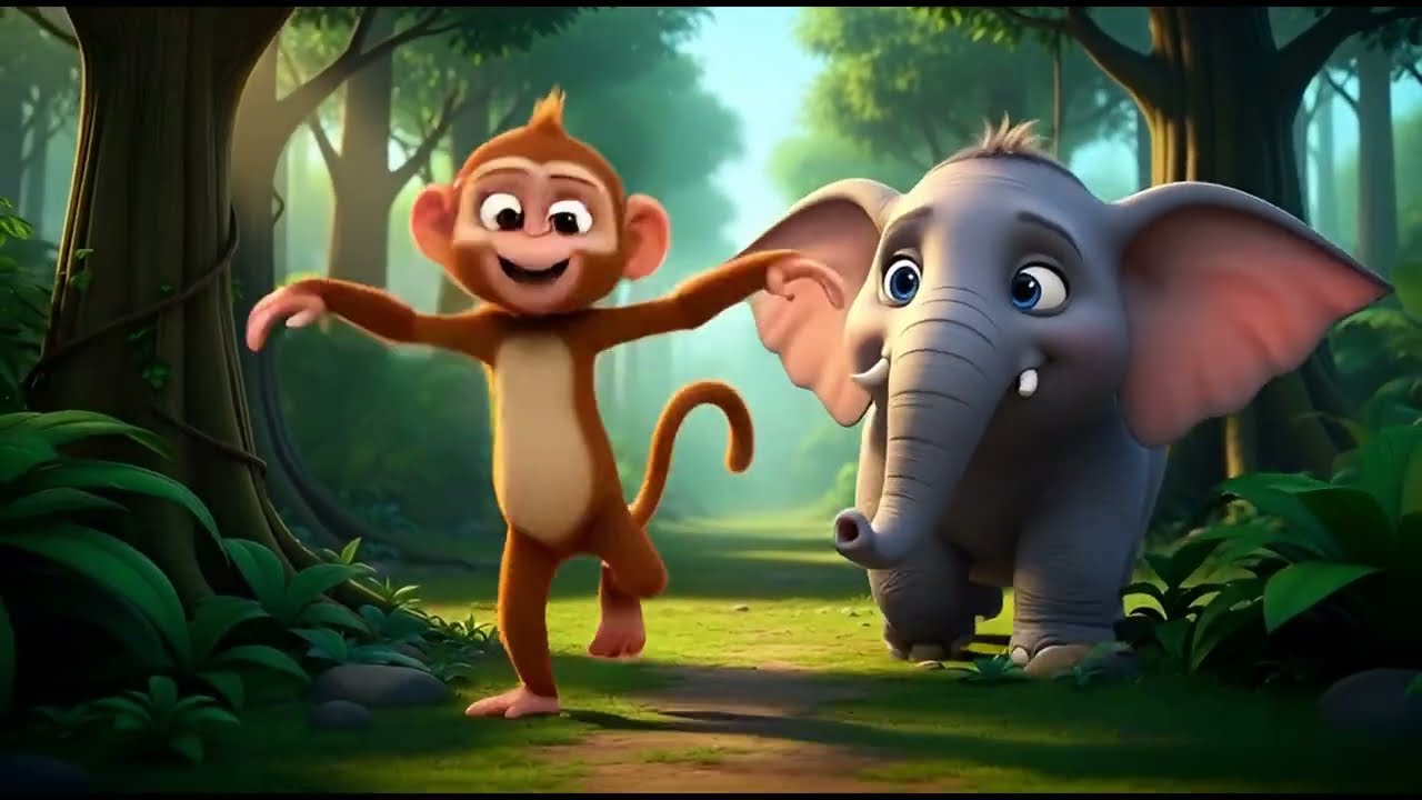 সুন্দরবনের দুষ্ট বানরের মজার গল্প 🐒🌳 | বাংলা শিশু কার্টুন । Bangla kids cartoon