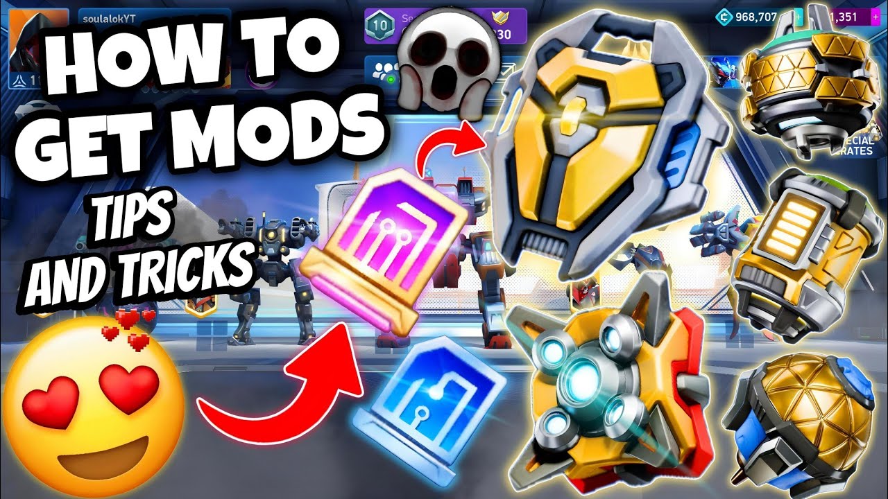 How To Get MODS 🤔😳 | F2p Or P2w Mech Arena - Mech Arena New MODS