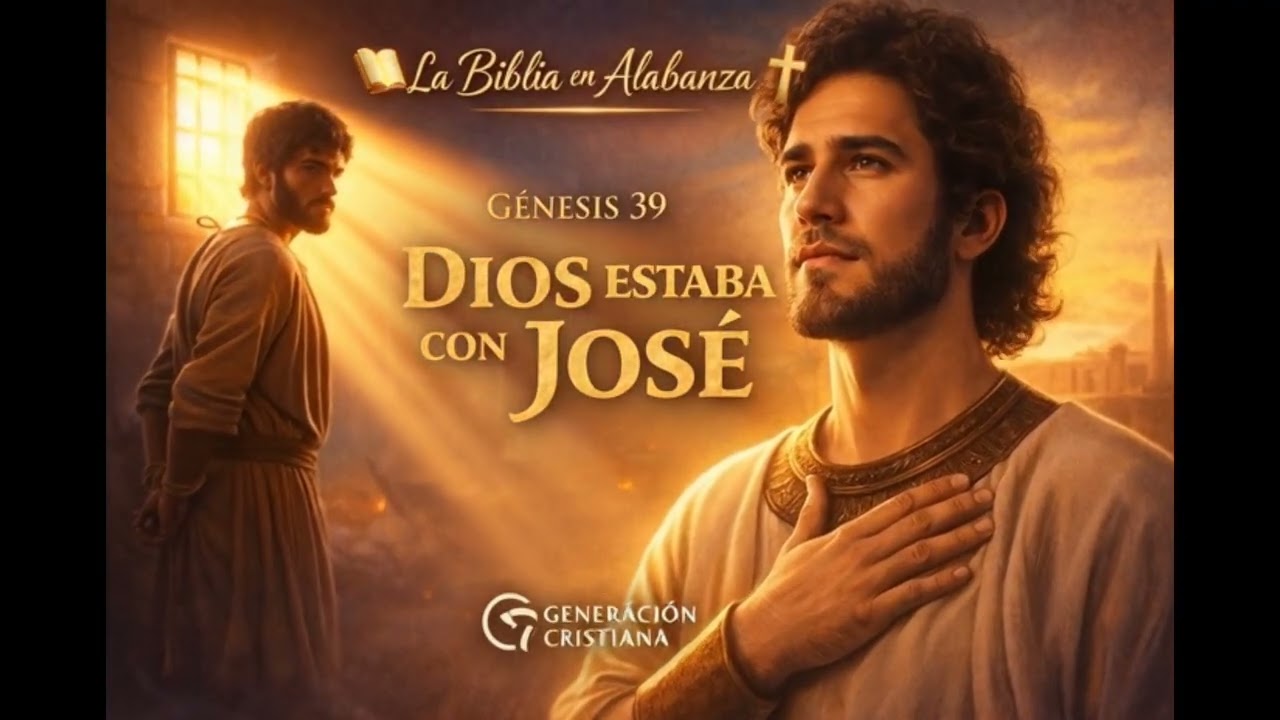 🔥📖 Génesis 39 – Dios estaba con José 🙌 | La Biblia en Alabanza 🔥