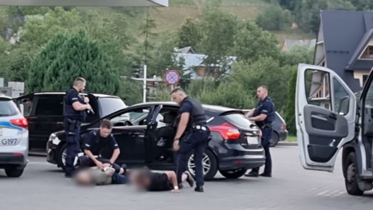Brawurowa akcja policji na Orlenie w Zakopanem