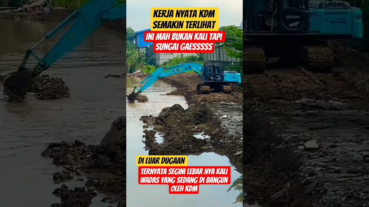 gebrakan kdm bikin kali Wadas semakin di perbesar#gubernurjawabarat#kangdedymulyadi#kdm#kaliwadas