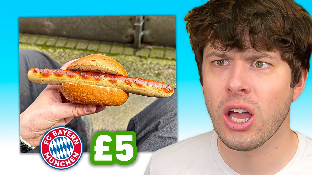 Reacting to Football Stadium Food 🌭