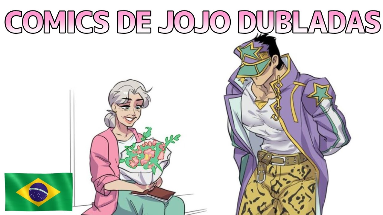 A mãe do Jotaro envelheceu 🥺 - Comics de Jojo dubladas 🇧🇷