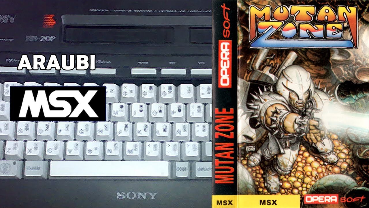 Mutan Zone (Opera Soft, 1988) MSX [653] Walkthrough Comentado