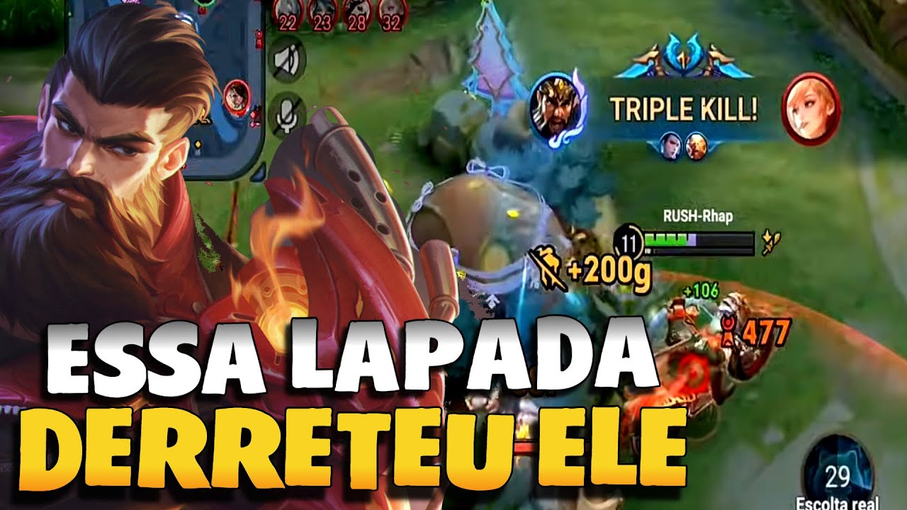 2.000 PARTIDAS DE GUAN YU VOU BUSCAR TOP 1 BRASIL - Honor of kings 