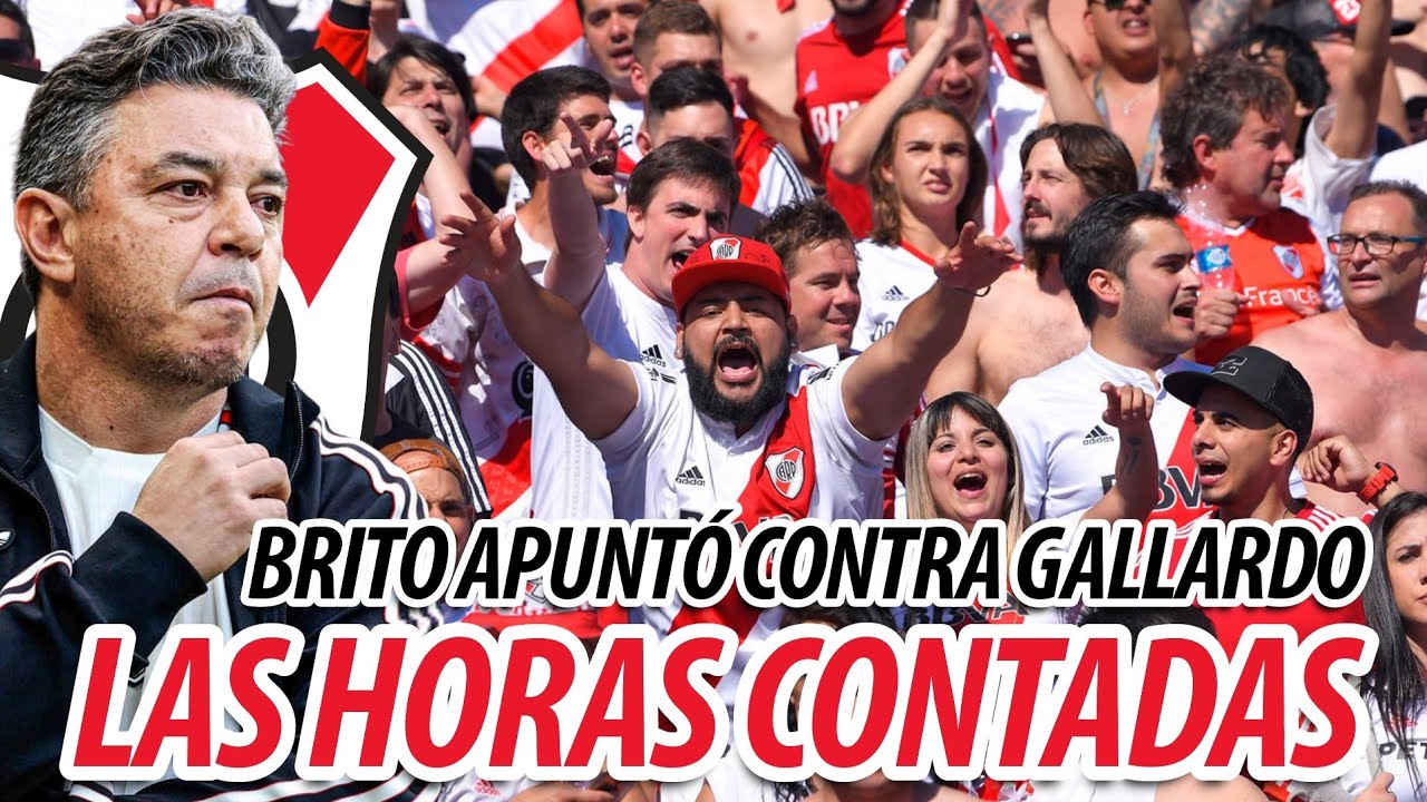 River en una profunda crisis | Gallardo dejar&iacute;a de ser el DT | Jorge Brito culp&oacute; a Napole&oacute;n!!