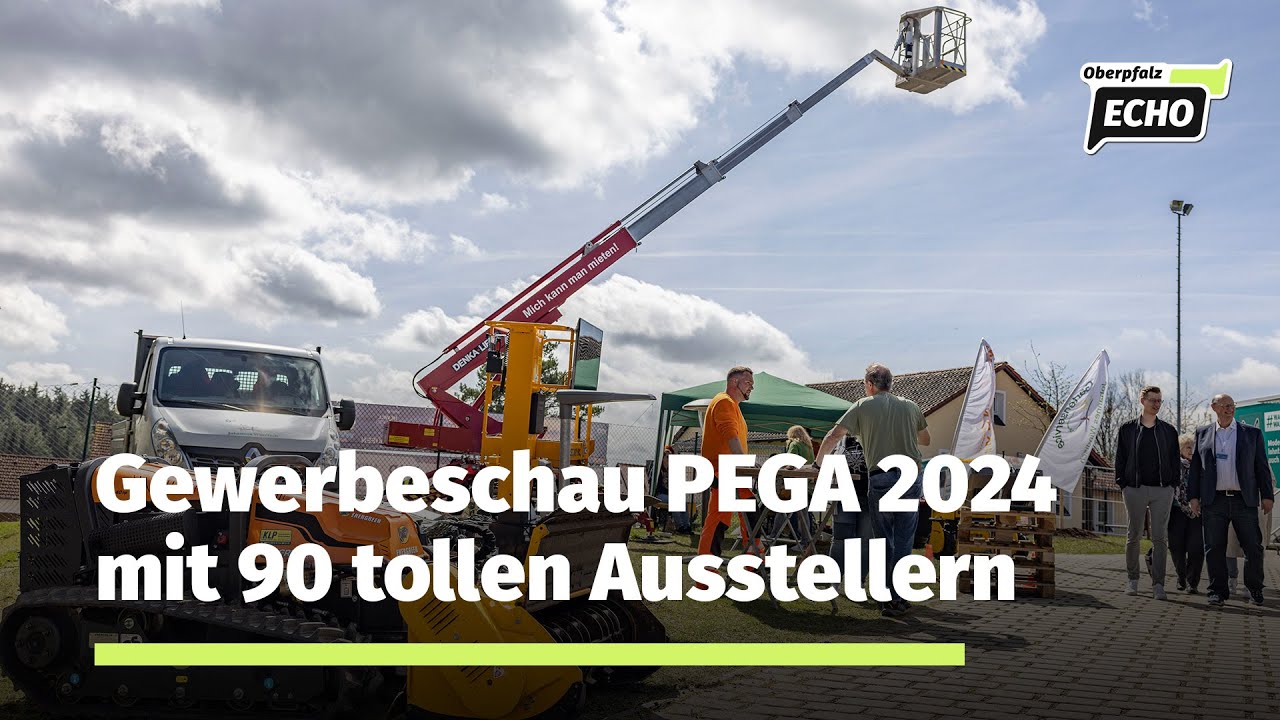 90 Aussteller beweisen auf der Gewerbeschau PEGA 2024 in Eschenbach ihre Innovationskraft