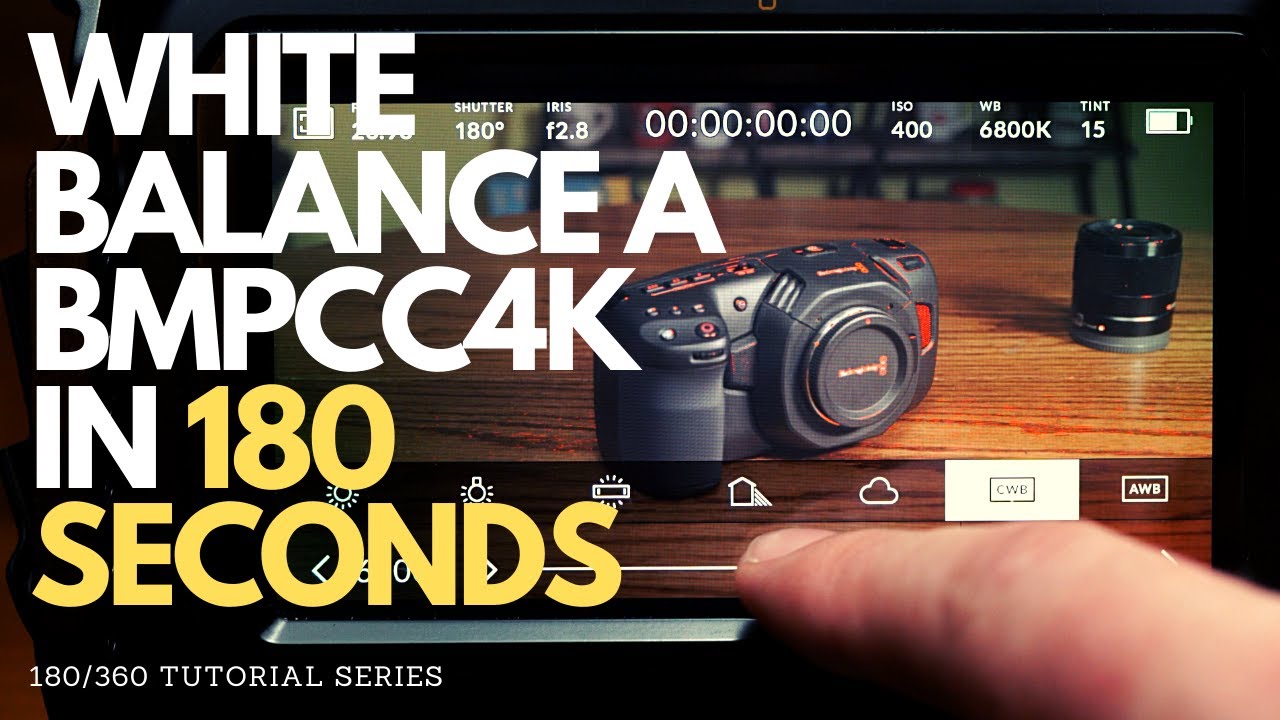 How To White Balance the BMPCC4K | Frame Voyager