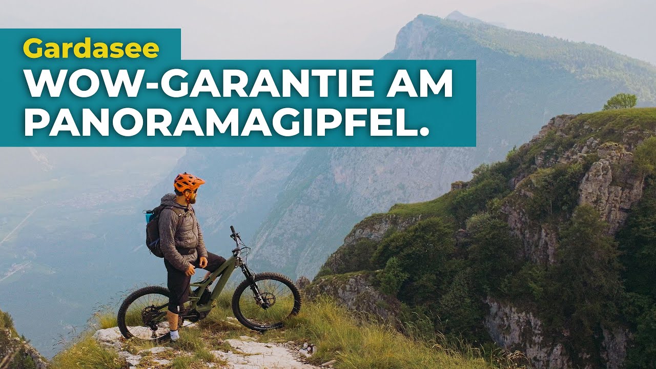 Gardasee-Alternative mit WOW-Faktor: MTB Trails & Panorama am Monte Casale | Garda Trentino, Italien