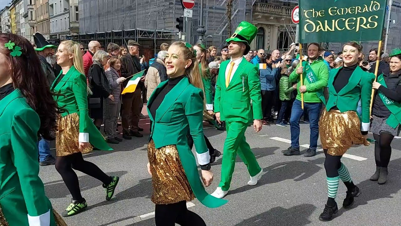 ☘️St Patrick's Parade in Munich 2024 🇮🇪 🇩🇪