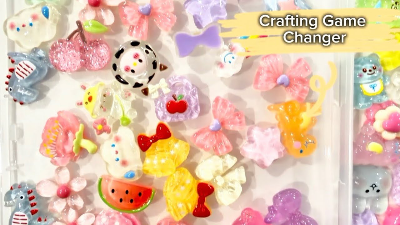 Kawaii Slime Charms Review | 100PCS Flatback Resin Charms for DIY Crafts & Phone Cases