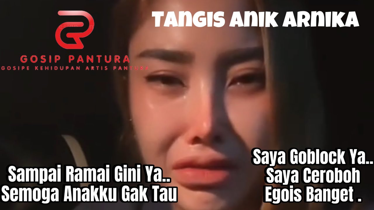 Tangis Anik Arnika Khawatir Anak Tahu Masalah Rumah Tangganya