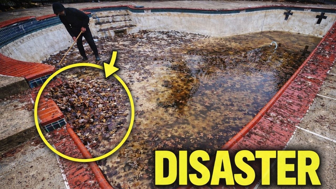 The Most Satisfying Pool Transformation Ever | From Dirty Disaster to Crystal Clear Water 💧😱