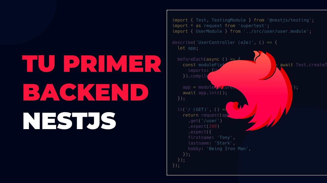 Nestjs, Tu primer aplicacion Backend desde cero