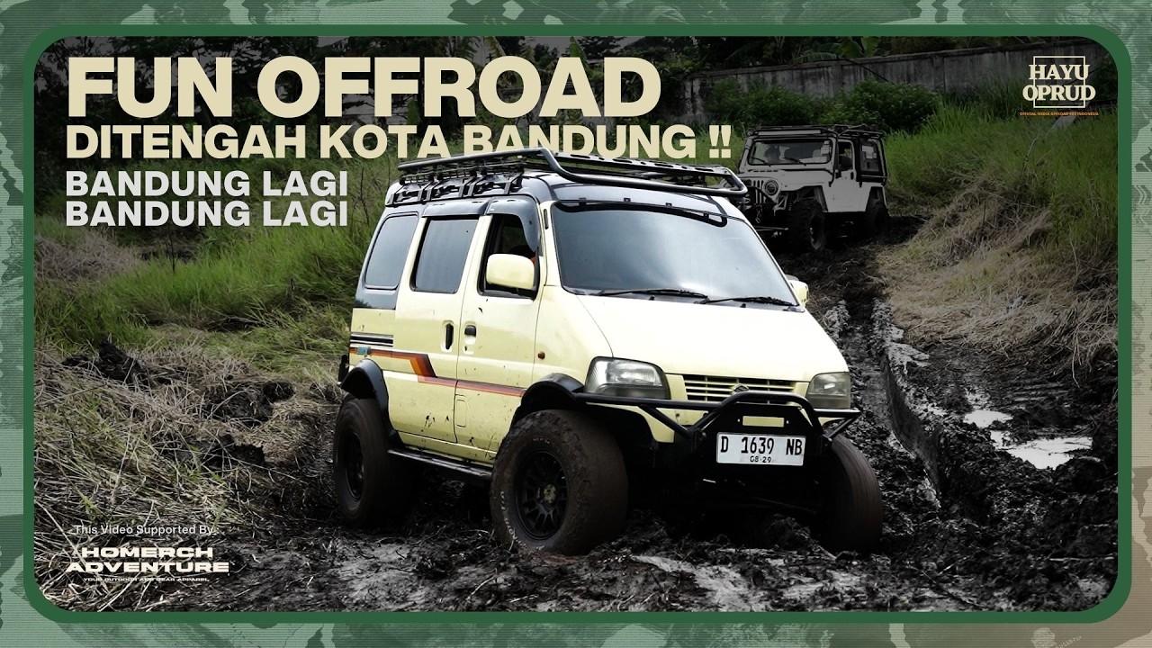 GEBRAKAN KOTA BANDUNG, BIKIN TRACK OFFROAD DI TENGAH KOTA ❗❗❗ || HAYU OPRUD