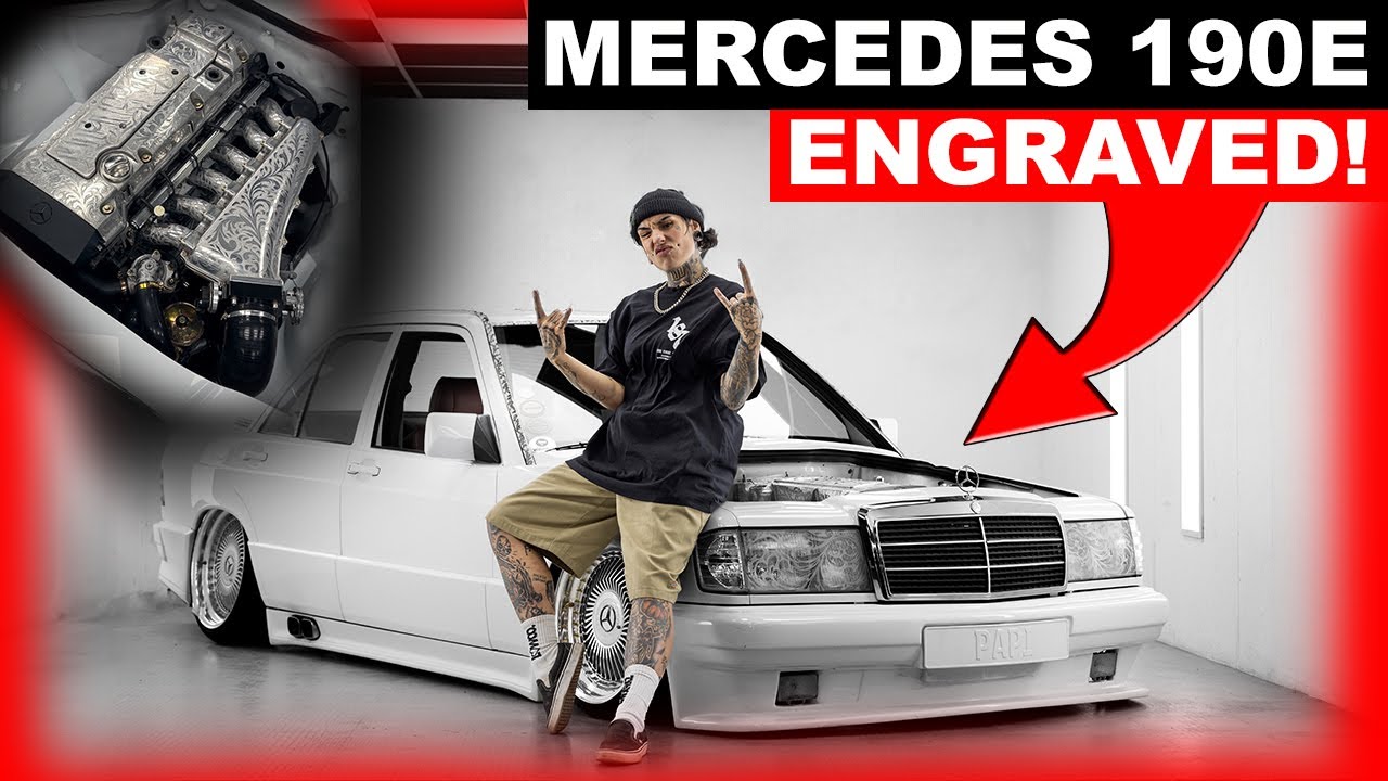 The Engraved Mercedes 190E: A Masterpiece by Tattoo Artist Mica Dori